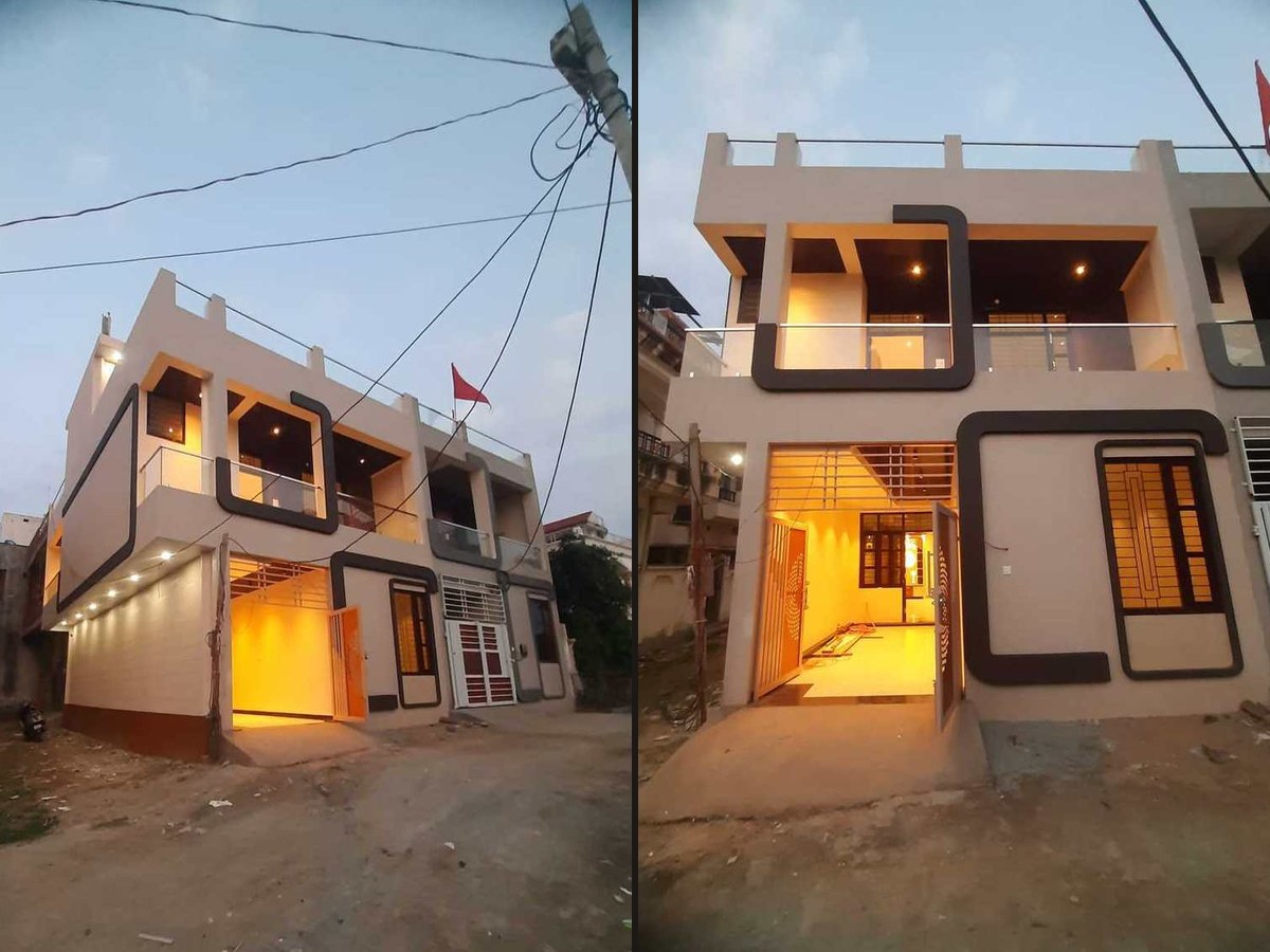 3 BHK Duplex with Glass Balcony