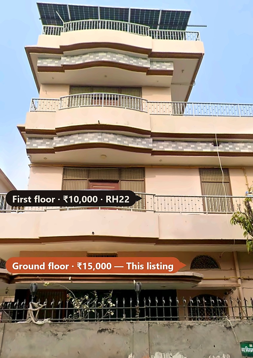 2 BHK Ground Floor for Rent — Ashokpuram Colony, Dafi, near Orange Store, Varanasi — photo 2